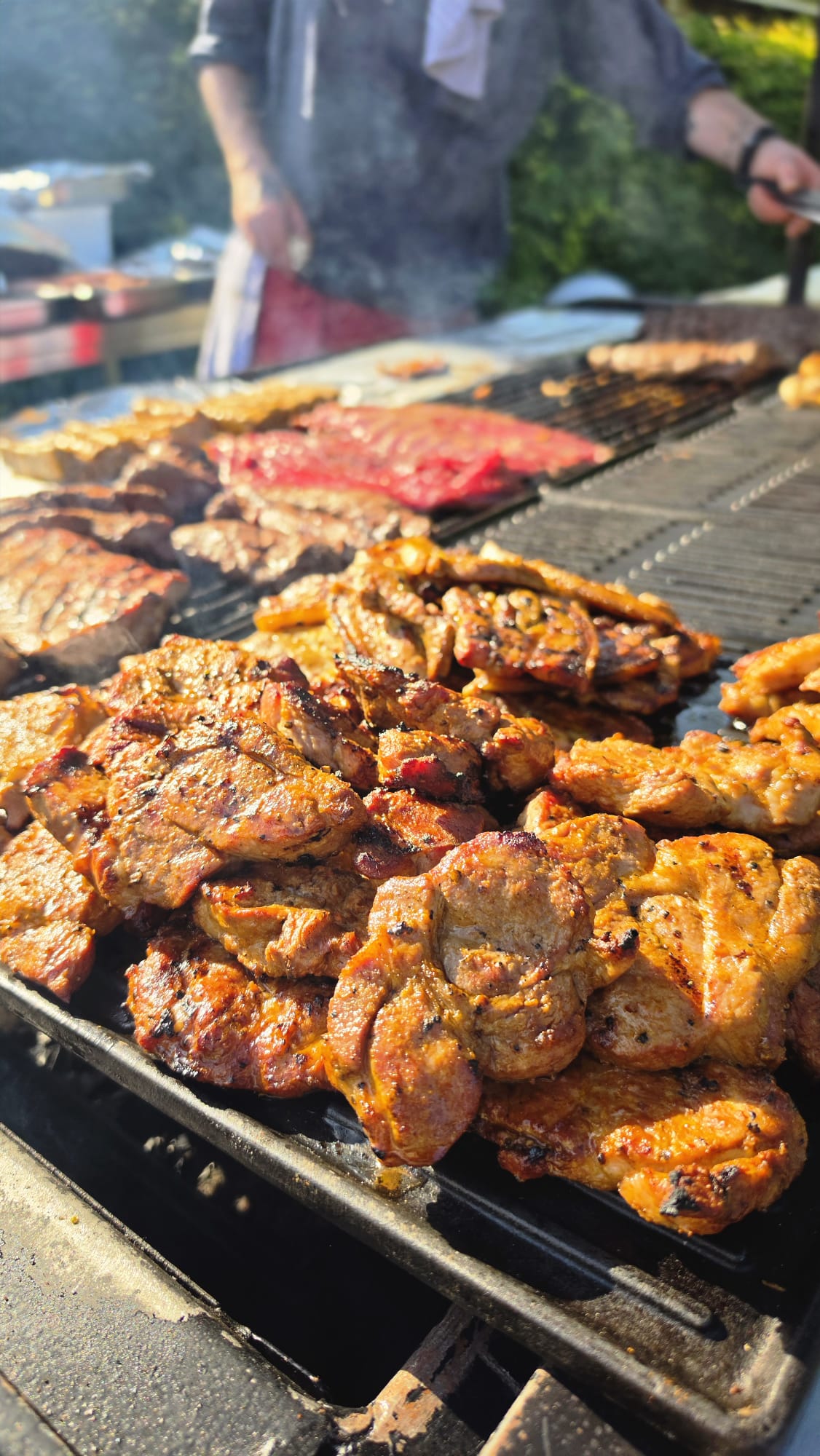Sommerliches Grillbuffet