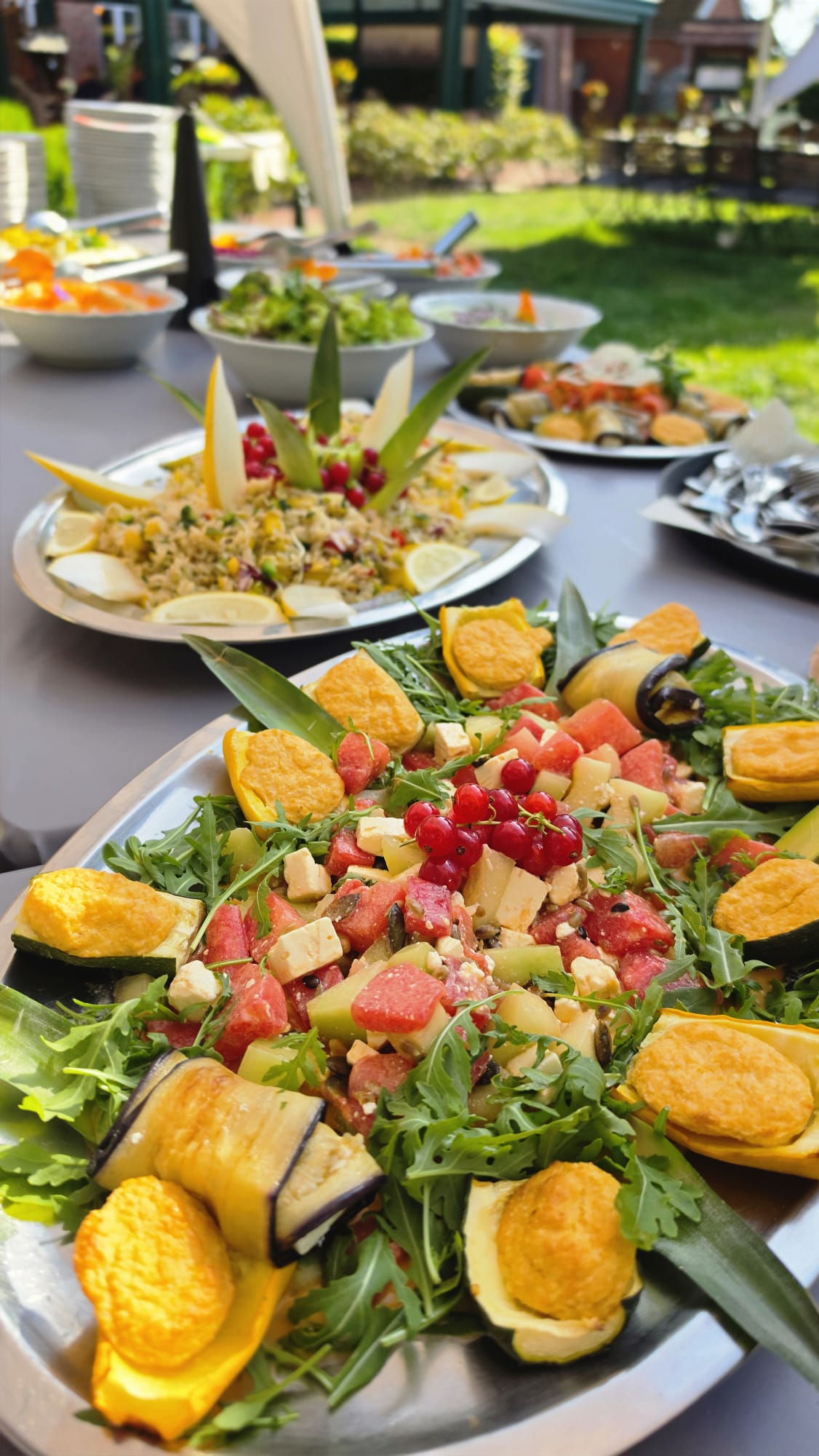Grillbuffet im Landgasthof Hengstforder Mühle
